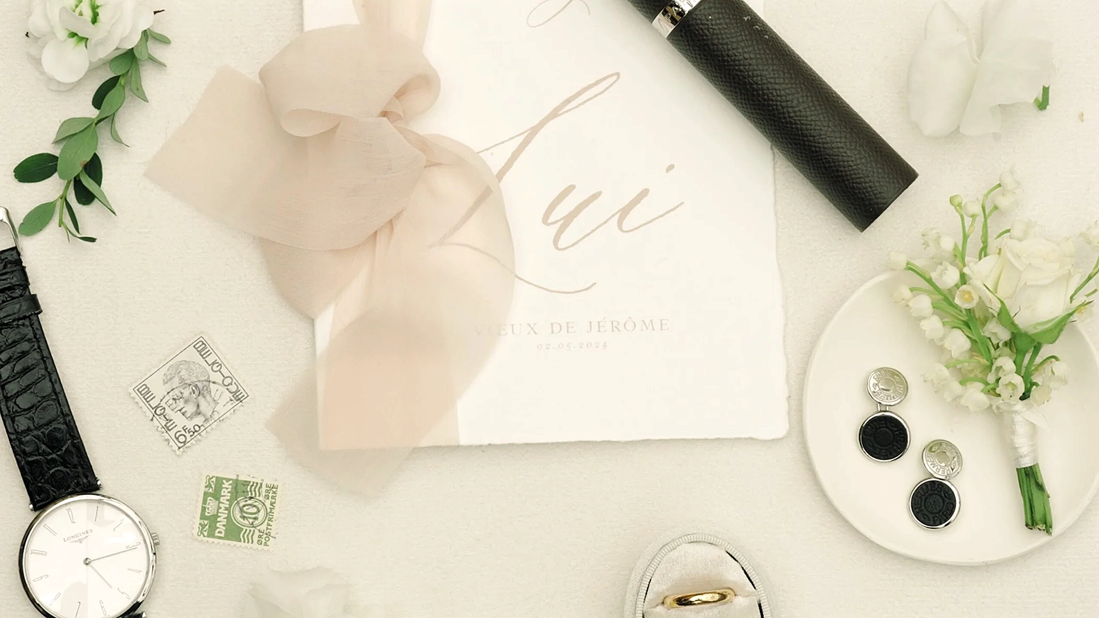 Vidéo de mariage naturelle